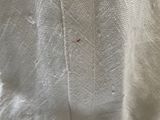an image of a close up of a white shirt