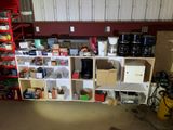 a room filled with lots of boxes and containers