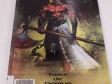 un magazine avec l'image d'un démon en couverture