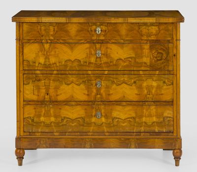 an image of a chest of drawers with drawers on each side