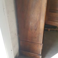 Armoire à glace en placage ronceux - Fin XIXème - H. (photo 4)