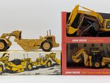 a box with a picture of a construction vehicle and a bulldozer