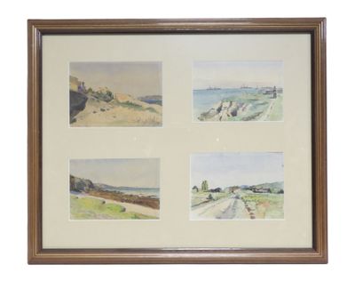 École du XXe siècle. Bords de mer. - Photo 1