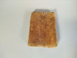 a piece of soap that is sitting on a table