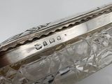 a silver box that has writing on the inside of it