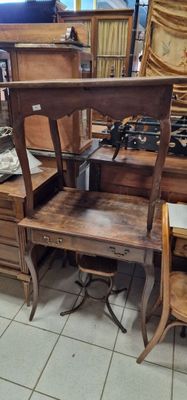 several pieces of furniture are stacked on top of each other in a store