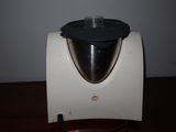 a blender that is sitting on a wooden table
