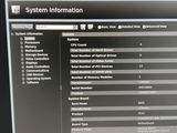 an image of a computer screen showing a system information