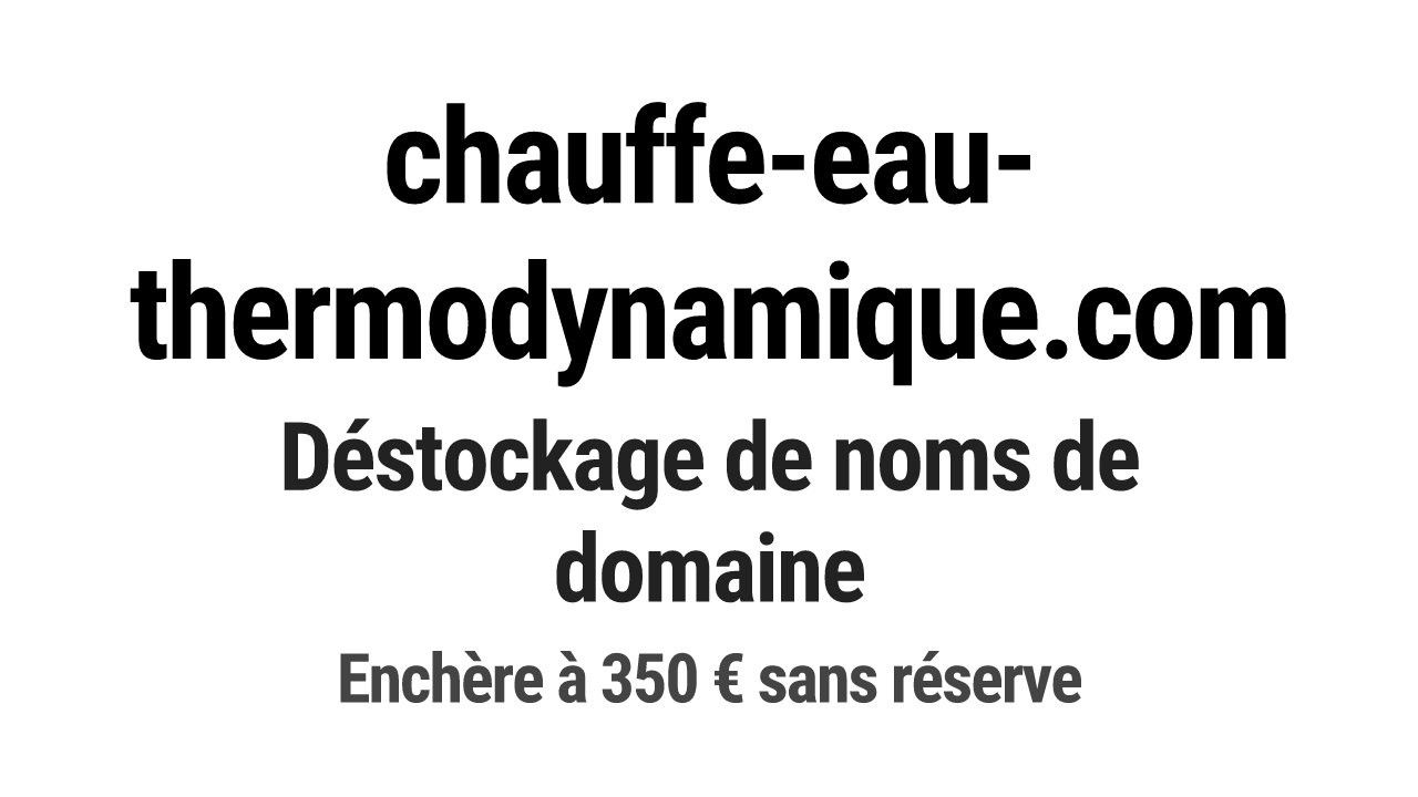 Destockage & Invendus