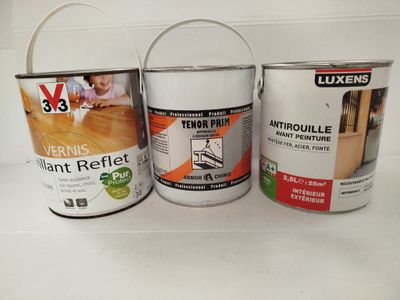 Lot de 3 - V33 ARMOR CHIMIE LUXENS - Cet ensemble comprend u…