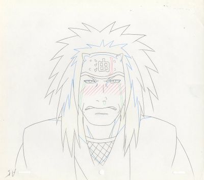 une image représentant le dessin d'un homme aux cheveux longs