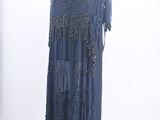 an image of a blue dress on a mannequin mannequin