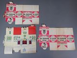 plusieurs feuilles de papier sur lesquelles figure la photo d'un homme