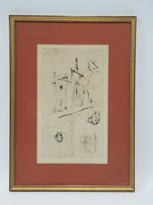 an image of a picture of a drawing of a man and a woman