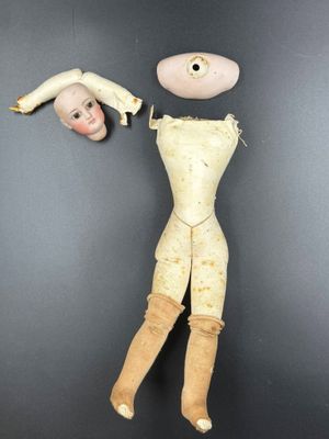 François GAUTIER Poupée parisienne, taille 1, tête et buste …