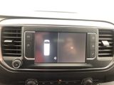 a picture of a car dashboard with a car radio in it