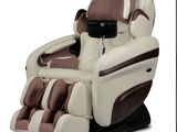 a close up of a massage chair on a white background