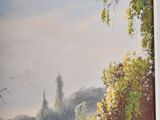 a picture of a painting on the wall of a house