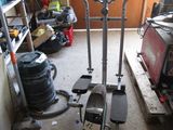an image of a gym room with a stationary exercise bike