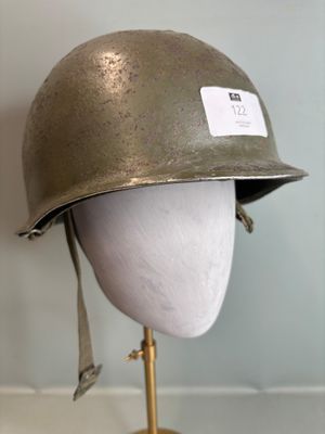 ETATS-UNIS Casque modèle USM1, avec sous casque (oxydations) - Photo 1