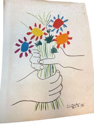 Lot de lithographies comprenant en l'état, traces et rousseu…