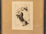 an image of a drawing of a dog holding a baseball bat