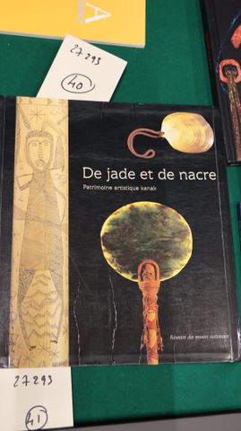 De jade et de nacre patrimoine artistique kanak. Réunion des musé...