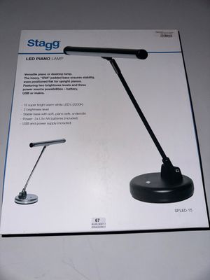 Lampe Led pour piano STAGG.TVA RECUPERABLE.