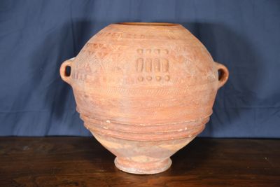 AFRIQUE,Mali Cruche à eau en terre cuite Ethnie Dogon