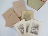 many books that are sitting on a table