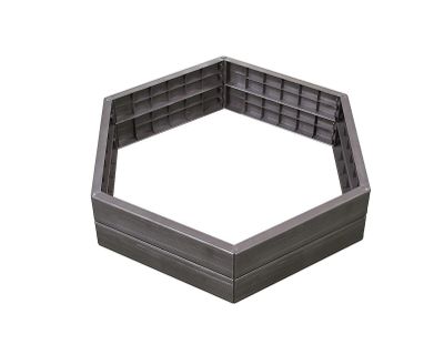 418 / Carré potager Garantia Ergo imitation bois - GARA…