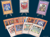a lot of cards that are on the table