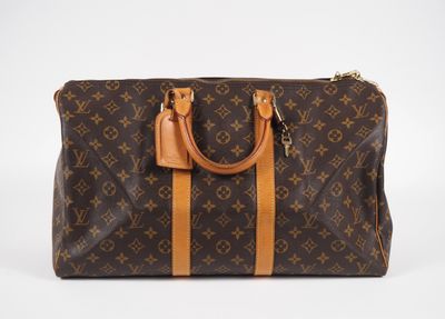 sac de voyage en toile monogramme louis vuitton