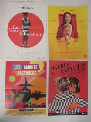 quatre affiches françaises du film « Les Amants passagers »