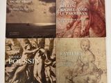 quatre ouvrages consacrés à un livre traitant de la vie et de l'œuvre d'un artiste
