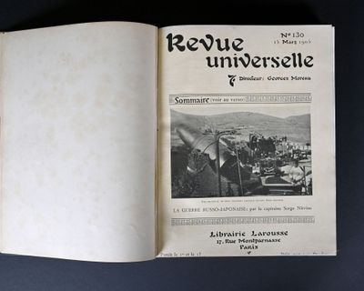 Ensemble de revues, gravures et affiches reliées dont l'Assi…