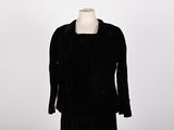 black velvet dress and jacket on a mannequin mannequin mannequin mannequin mannequin mannequin mannequin mannequin mann