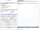 a close up of a document with a barcode on it
