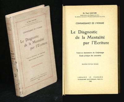 Paul Carton, Le Diagnostic de la Mentalité par l'Écriture, T…