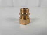 an image of a brass fitting on a white surface