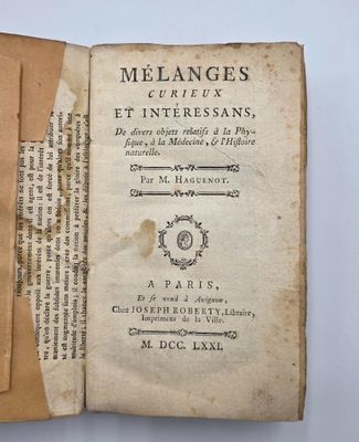 un livre avec l'image d'un homme dessus