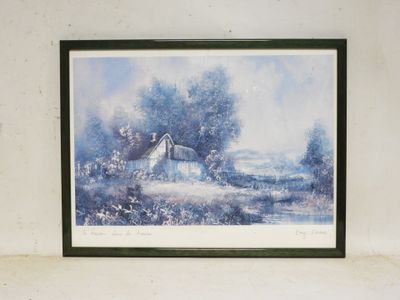 Emy JEANNE, d'après. La maison dans la prairie.