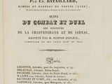 an old book with a black and white title on it