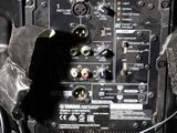 a close up of a control panel with a pair of headphones on it