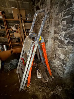 Le débarras d'un garage