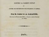 an old book with a black and white title on it