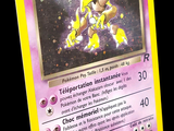une image d'une carte Pokémon représentant un personnage de Pokémon