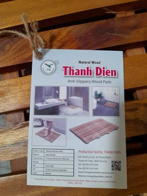 Lot D'Environ 18 Caillebotis / Tapis EN Bois Anti-Derapants