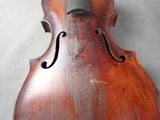 a violin that is sitting on a table
