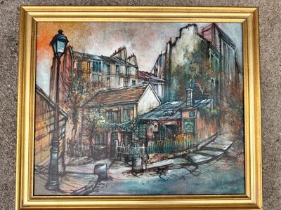 une image d'un tableau sur le mur d'un bâtiment